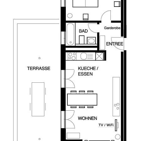 Apartment Residenza Alpenrose 18 Sils im Engadin
